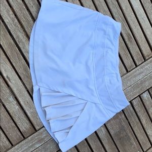 Athleta Girl White Skort.